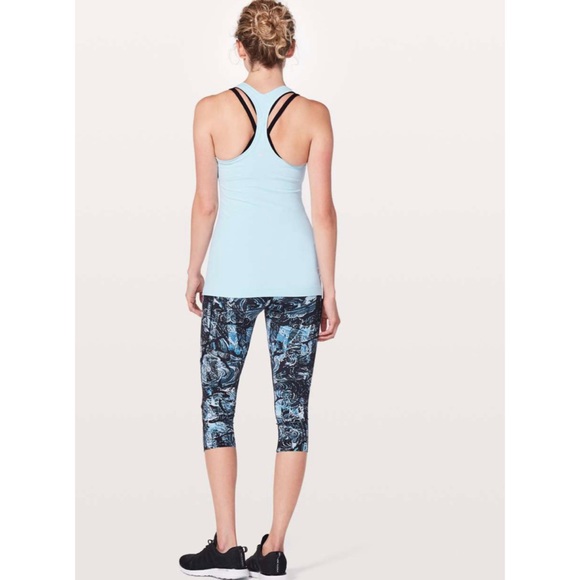 Lululemon Cool Racerback II Nulu Blue Glow - Picture 2 of 9